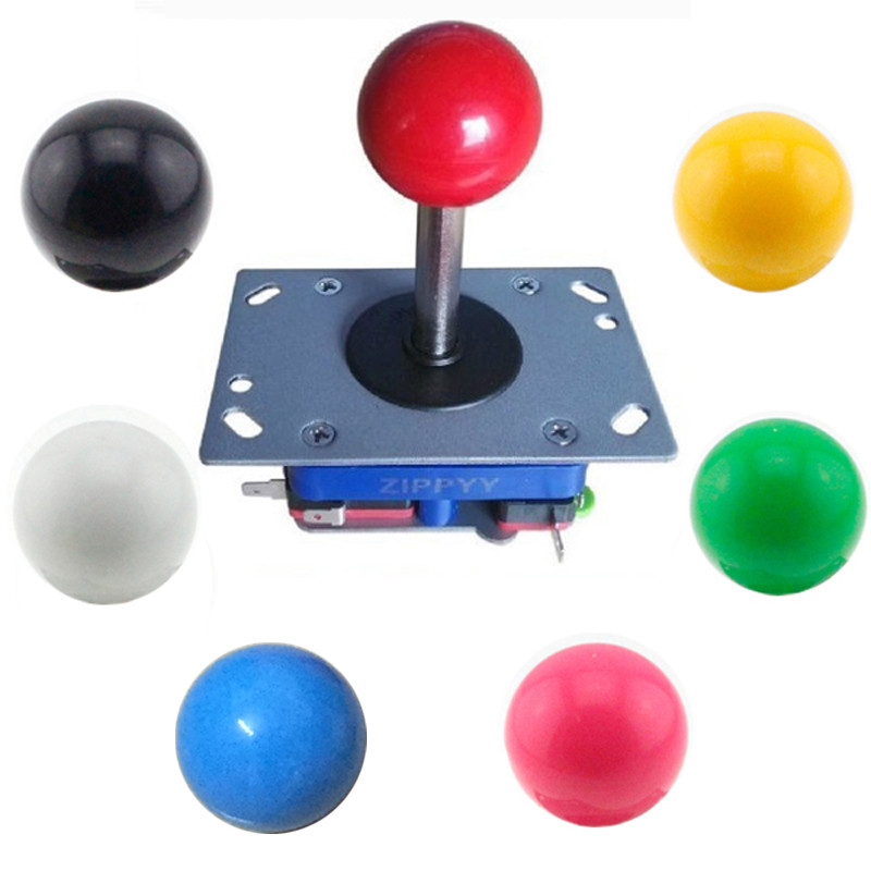 Classic Arcade 1up 2/4/8 Way Joystick Long Handle PacMan Zippy Stick For MAME