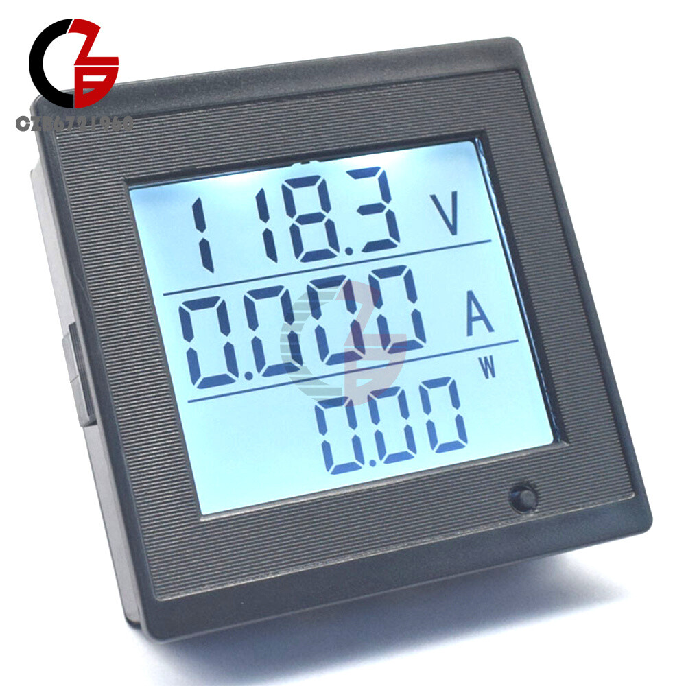 DC6-200V 20A Digital Voltmeter Ammeter Voltage Amp Current Meter Power Tester