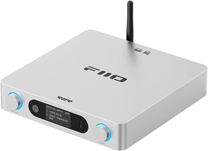FiiO BR15 R2R High-Resolution Bluetooth 6.0 Audio Receiver with QCC5181 (Silver)