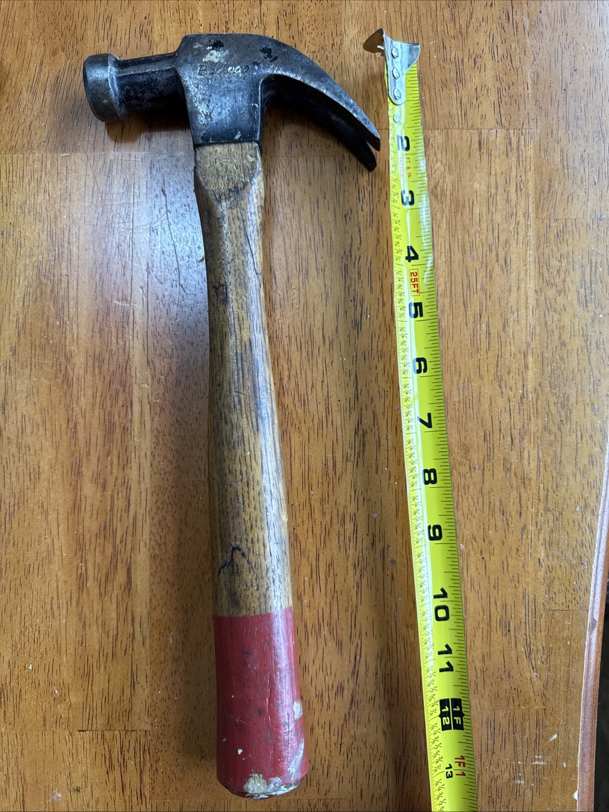 Vintage Belknap Curved Claw Hammer USA Free Shipping