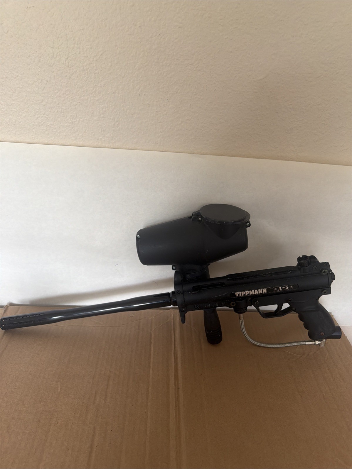Tippmann 98-Custom Model A1 Paintball Marker, Gun With  Motorized Hopper - WIL