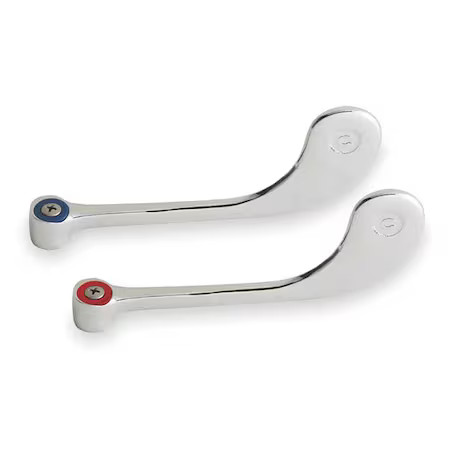 Chicago Faucet 319-Prjkcp Wrist Blade Handle, 6 In, Pk2