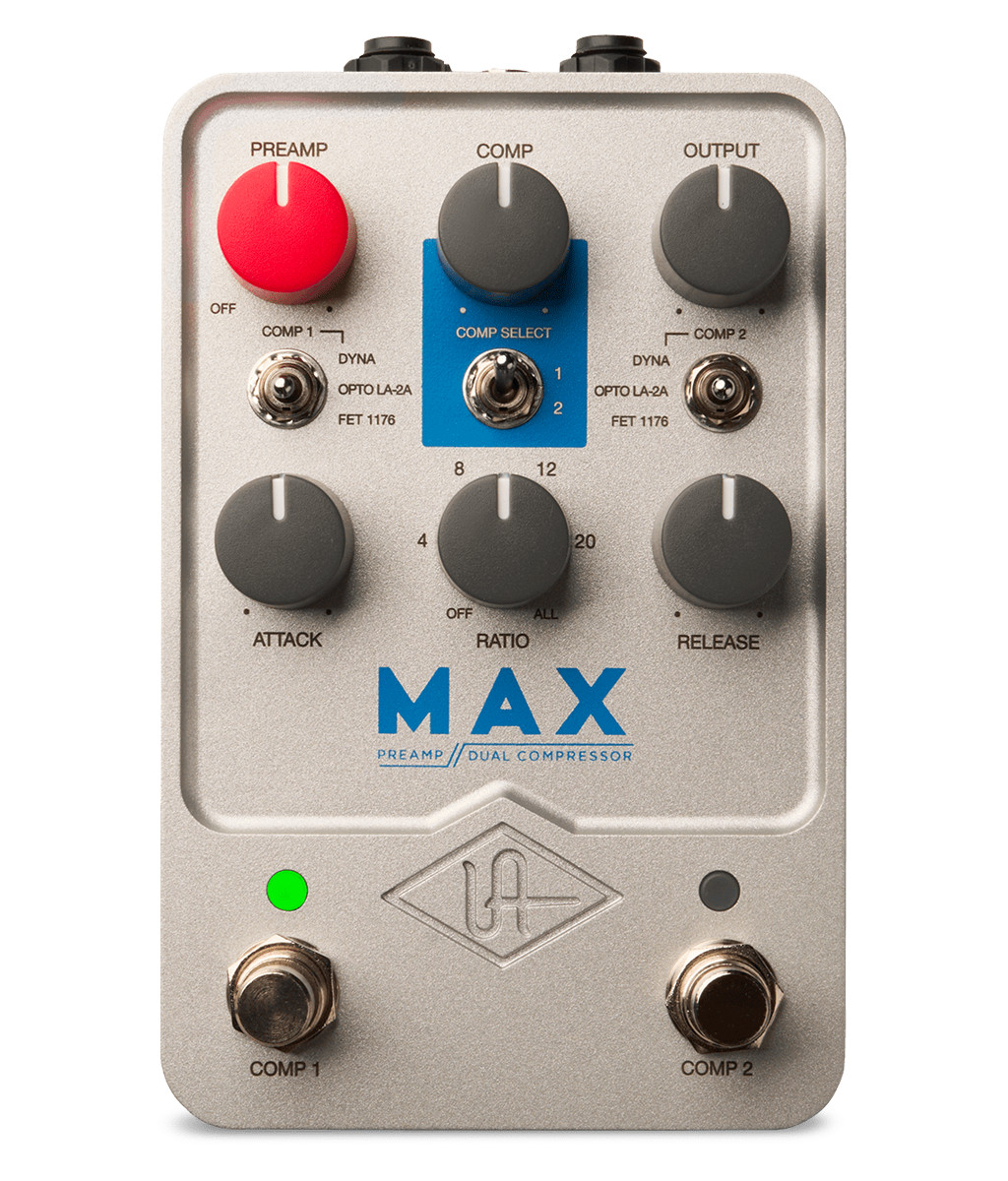 Universal Audio Max Preamp & Dual Compressor Pedal