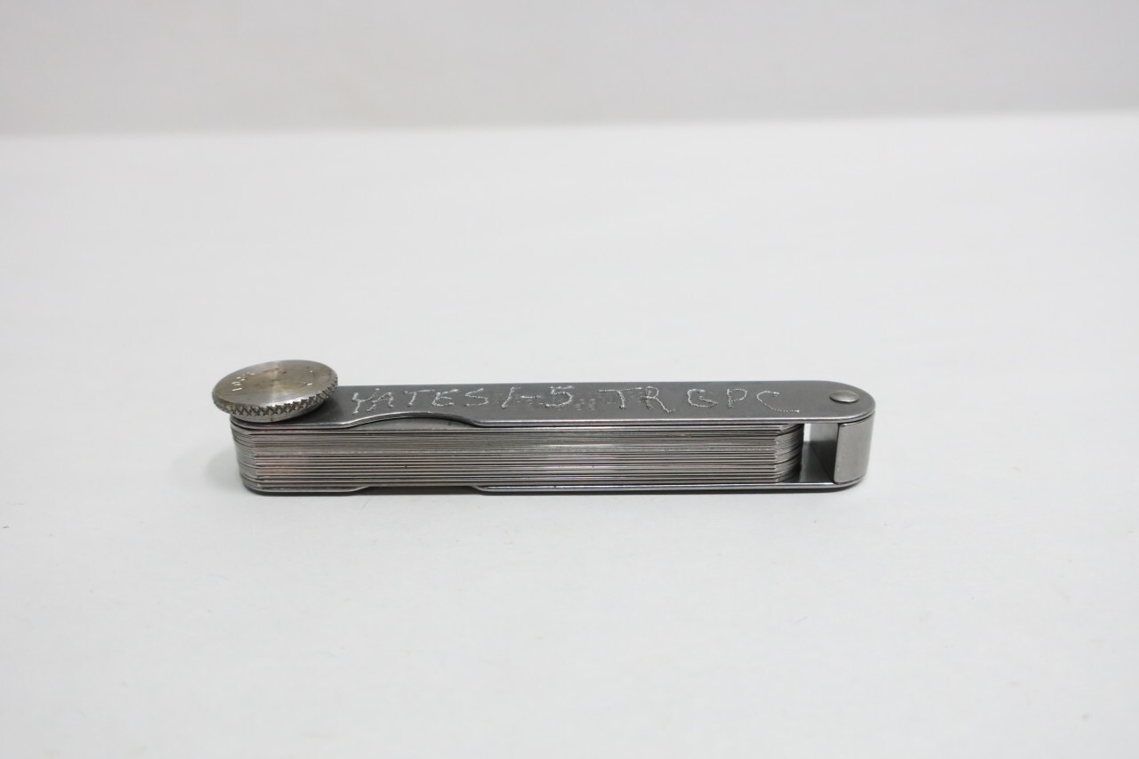Starrett 66 Thickness Gage With Locking Device Edp 50314