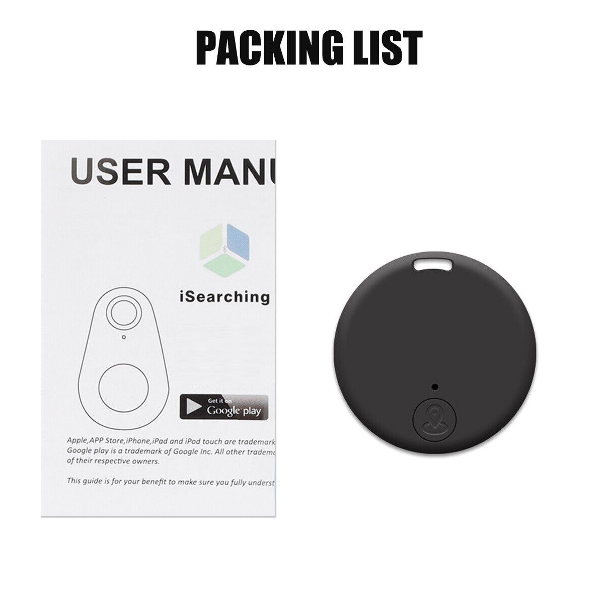 Bluetooth Mini GPS Tracking Air Tag Key Child Pet Finder Tracker Location Device