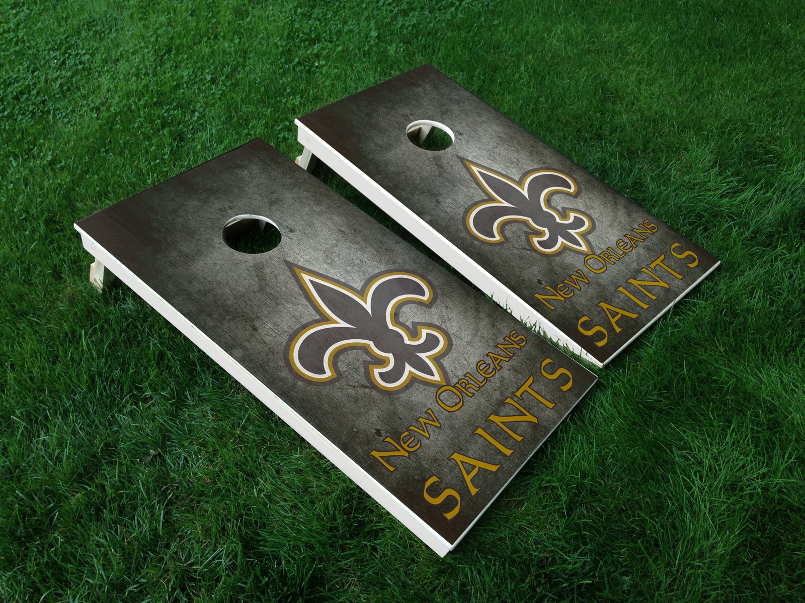 VINYL WRAPS Cornhole Board DECALS New Orleans Saints 03 Geux Bag Game Stickers