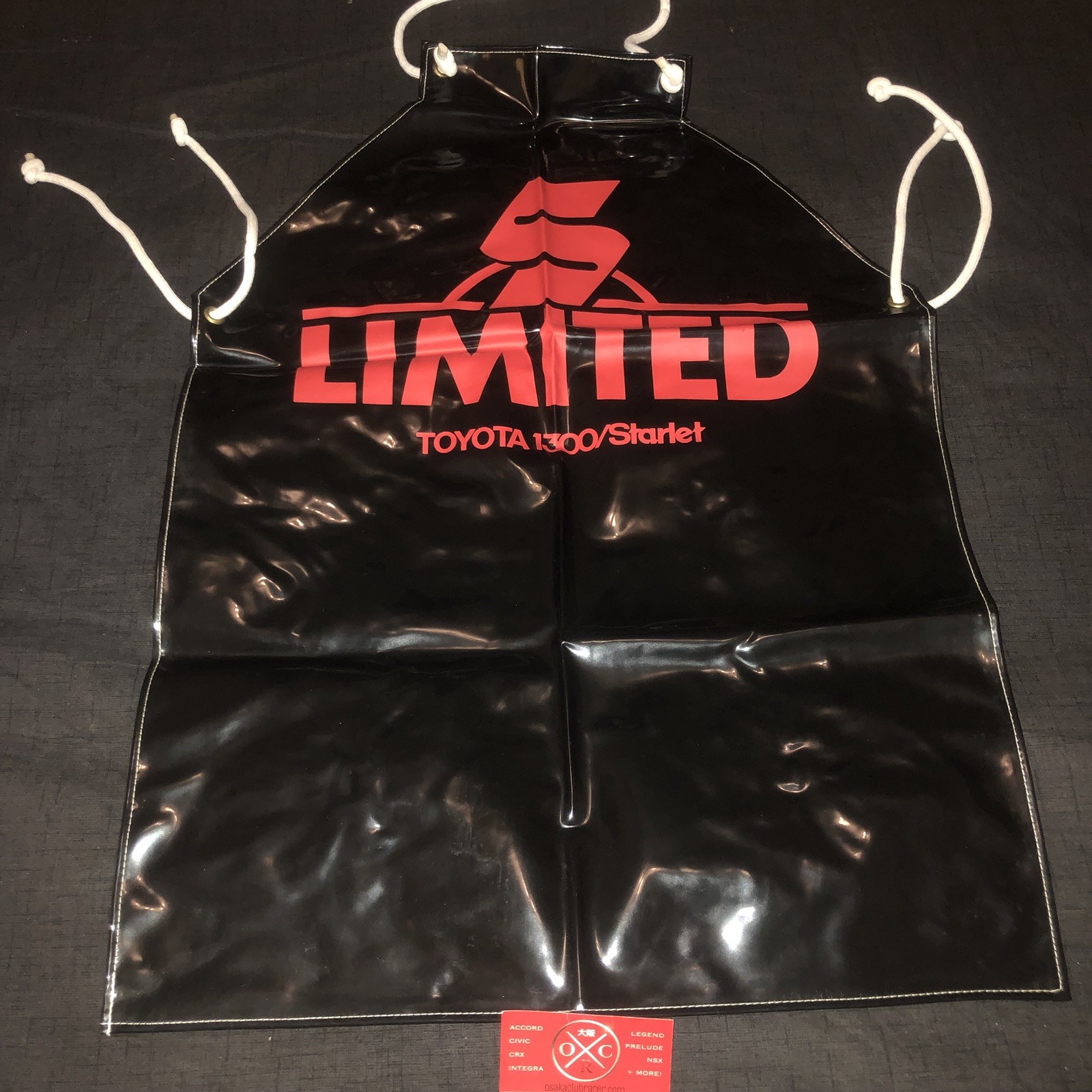 Toyota Starlet S-Limited Gym Bag Rare JDM 1300 EP71 Turbo P70 84-89 85 86 87 1.3