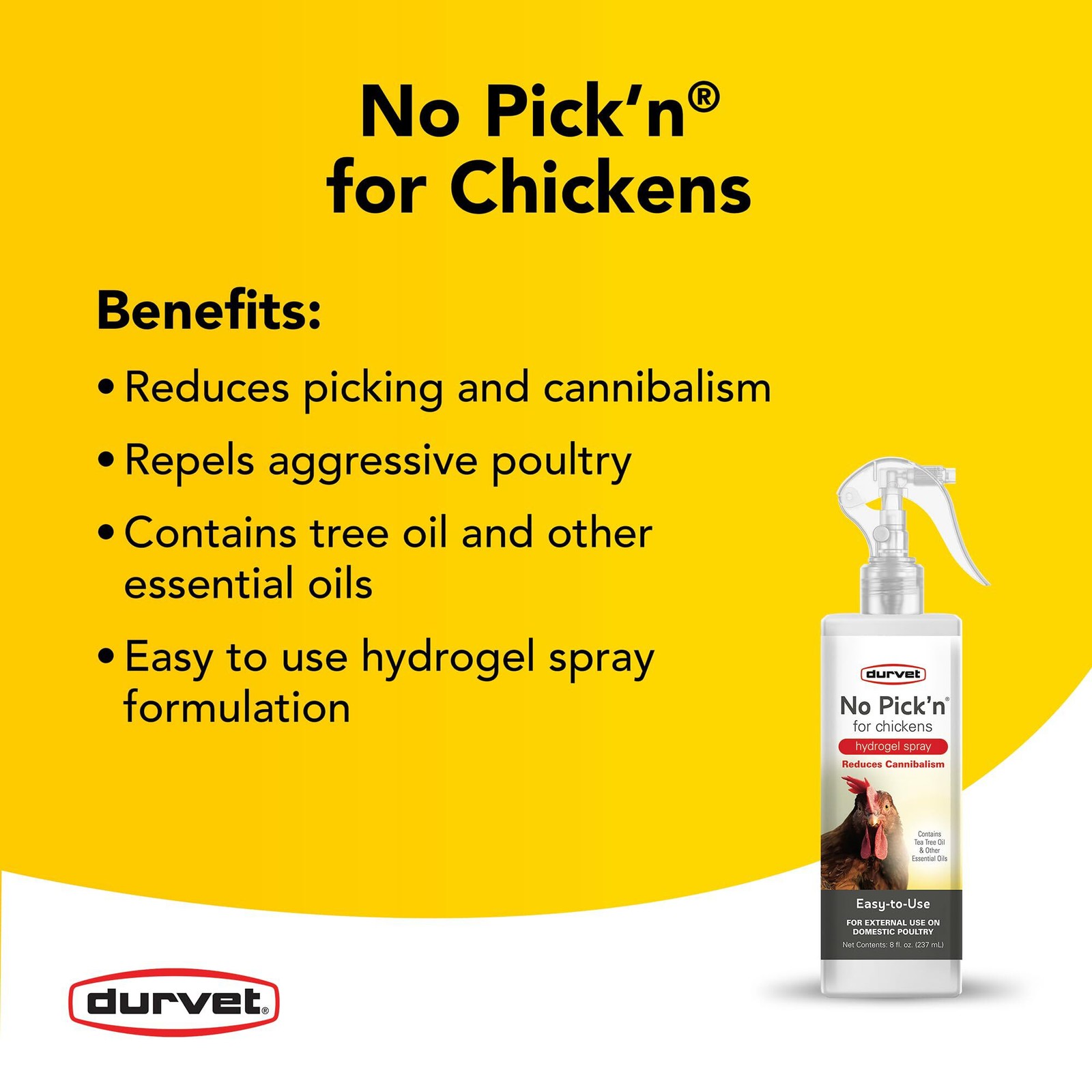 Durvet No Pick'n for Chickens