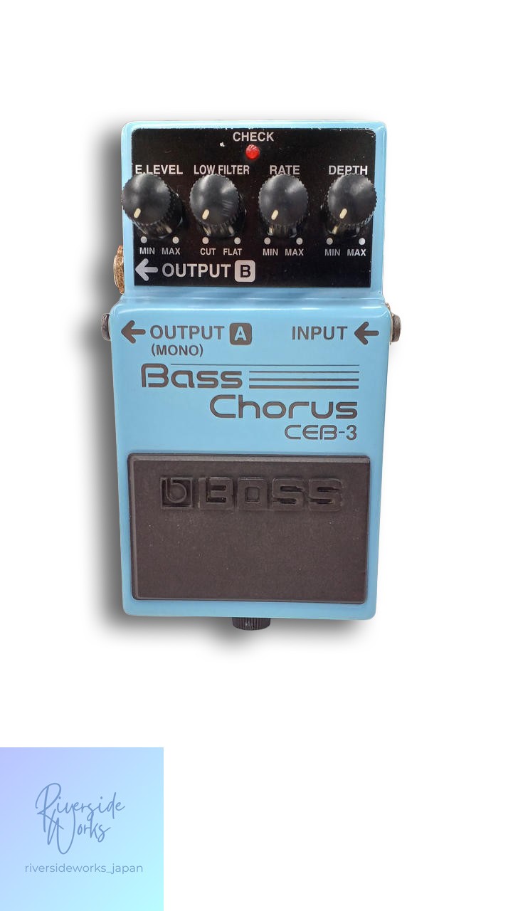 BOSS CEB-3 Bass Chorus Effect Pedal for Musicians JP