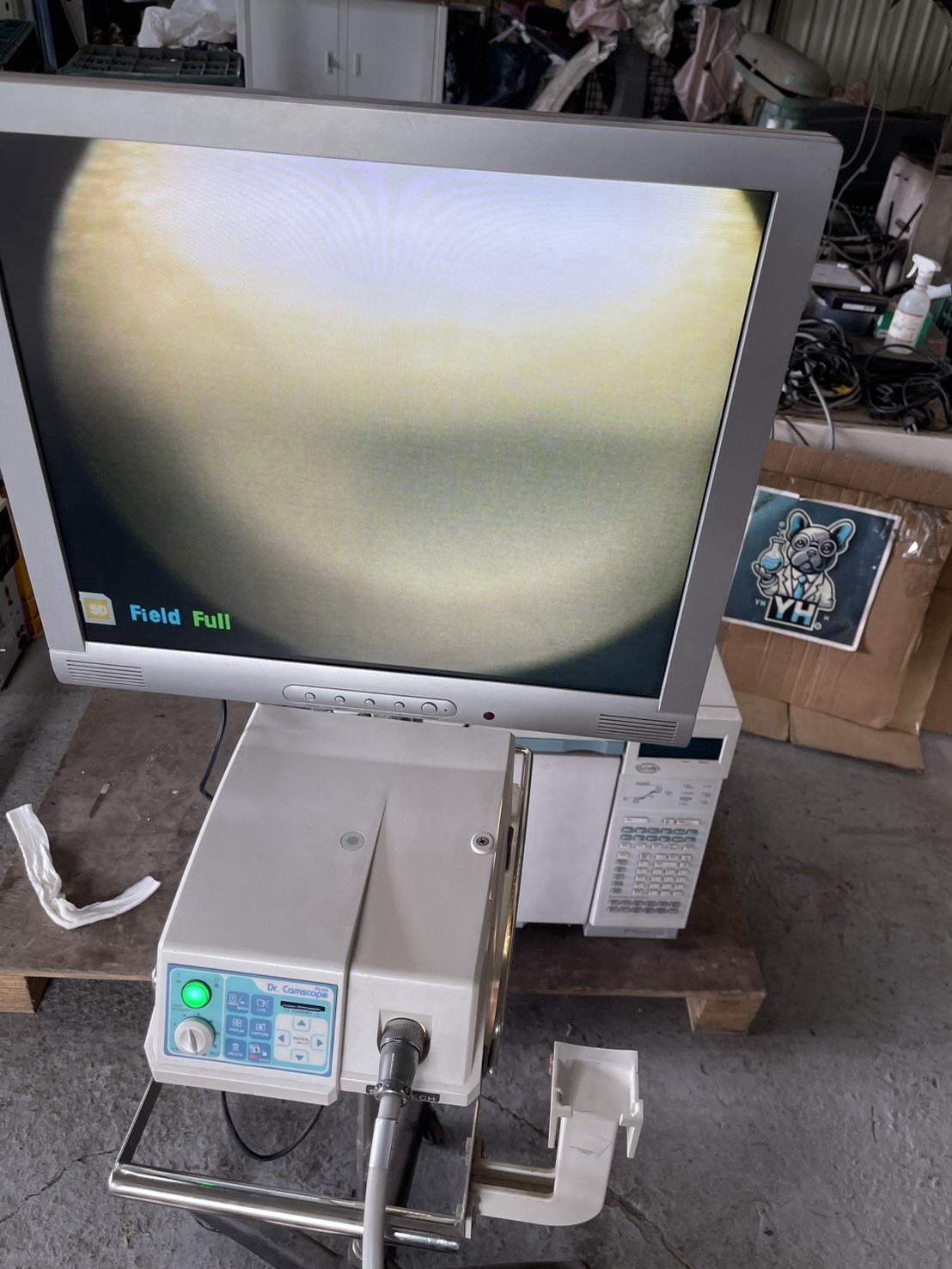 Dr Camscope Video Camera System ENDO SAAR Scope Sometech DCS-Plus Tested No Cart