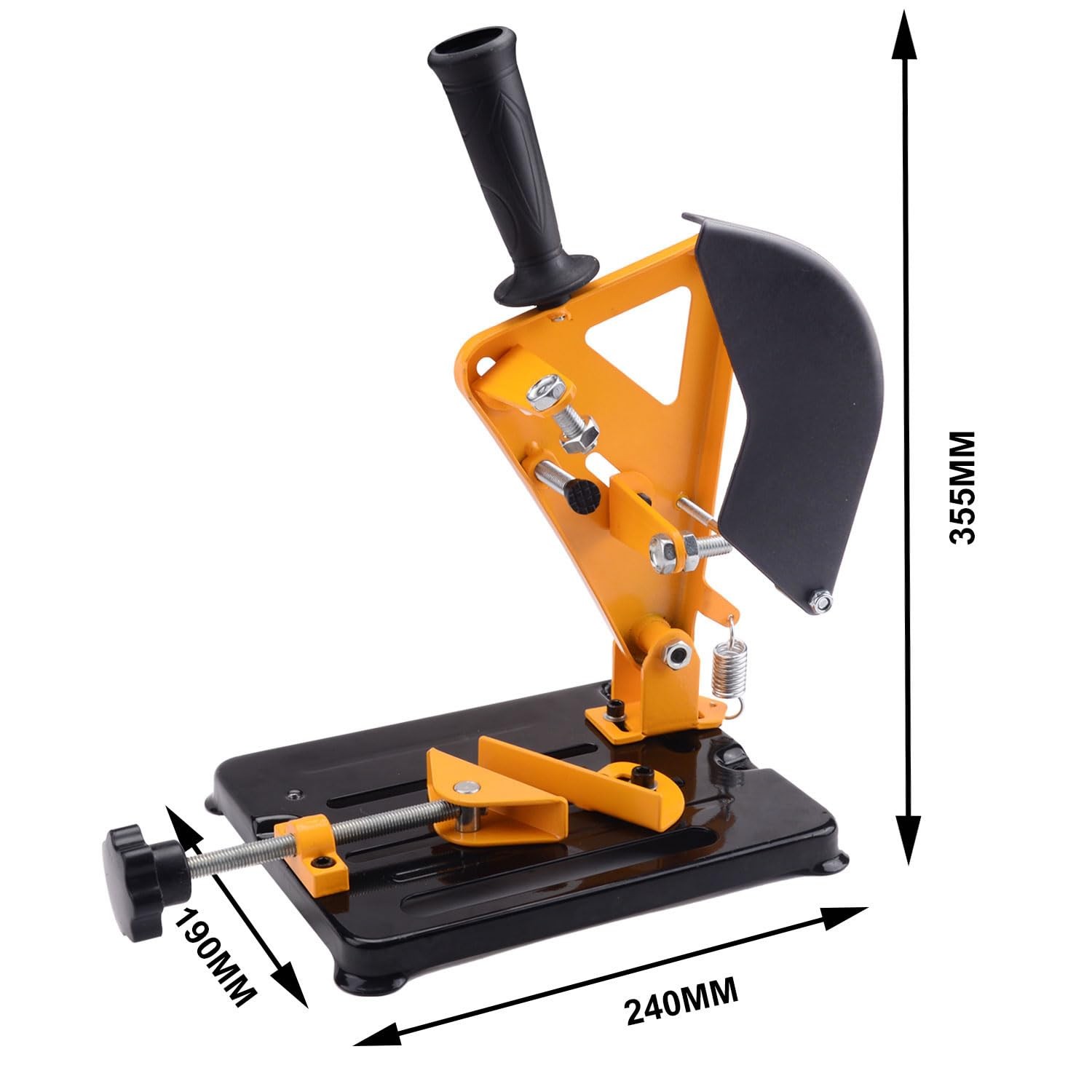 Adjustable Angle Grinder Stand with 45° Clamp & High-Strength Spring, Heavy-D...