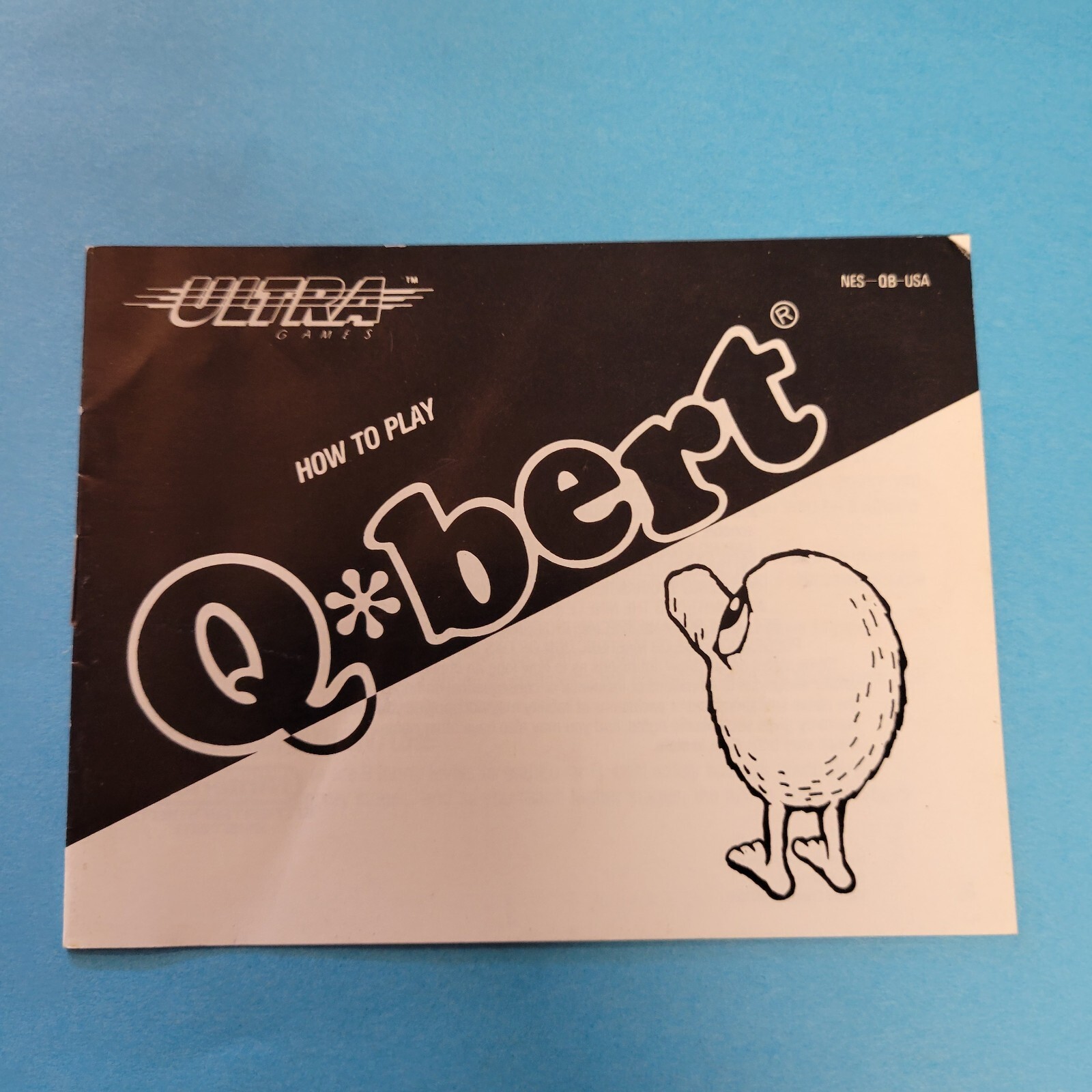 Qbert (Nintendo Entertainment System, 1989) Manual