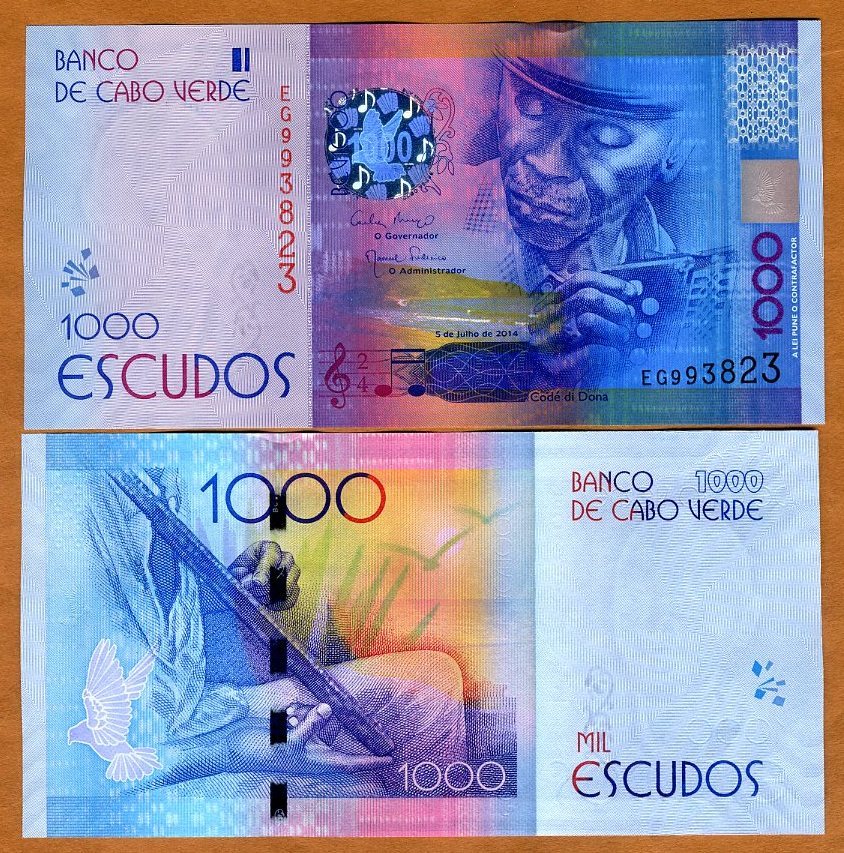 Cape Verde, 1000 (1,000) Escudos, 2014, P-73, UNC
