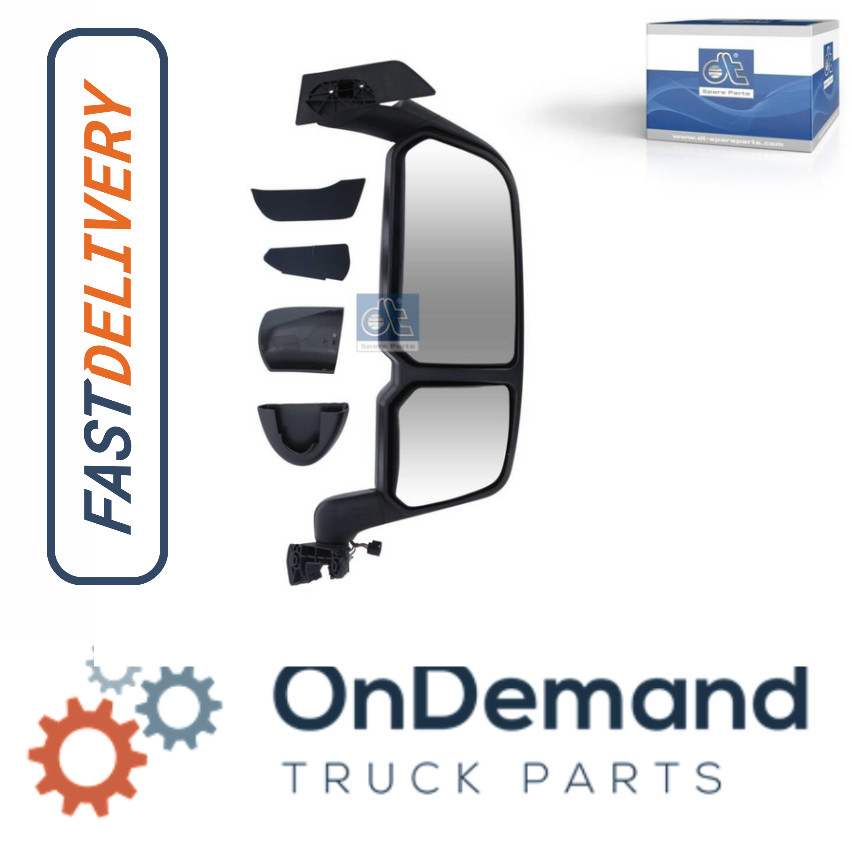 IVECO S-WAY ELECTRIC SHORT ARM HEATED TWIN MIRROR RIGHT SIDE