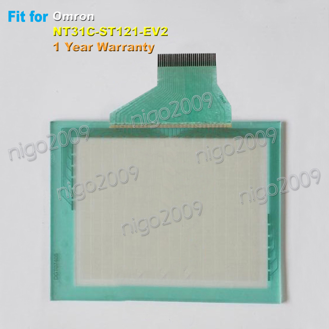 New Touch Screen Glass for Omron NT31C-ST121-EV2, NT31CST121EV2 1-Year Warranty
