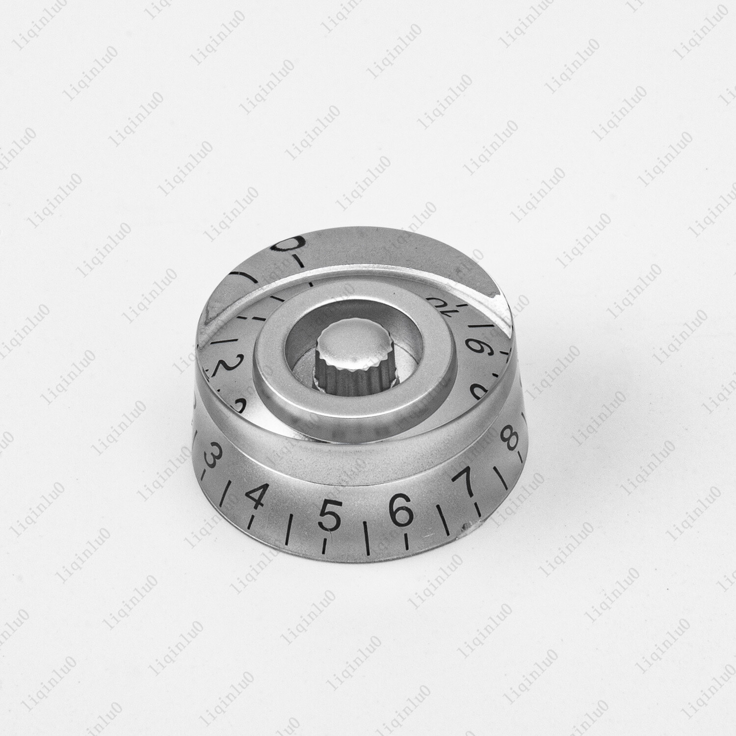 4 Pcs Silver LP Guitar Control Knobs Speed Dial Knobs for SG Les Paul Guitar