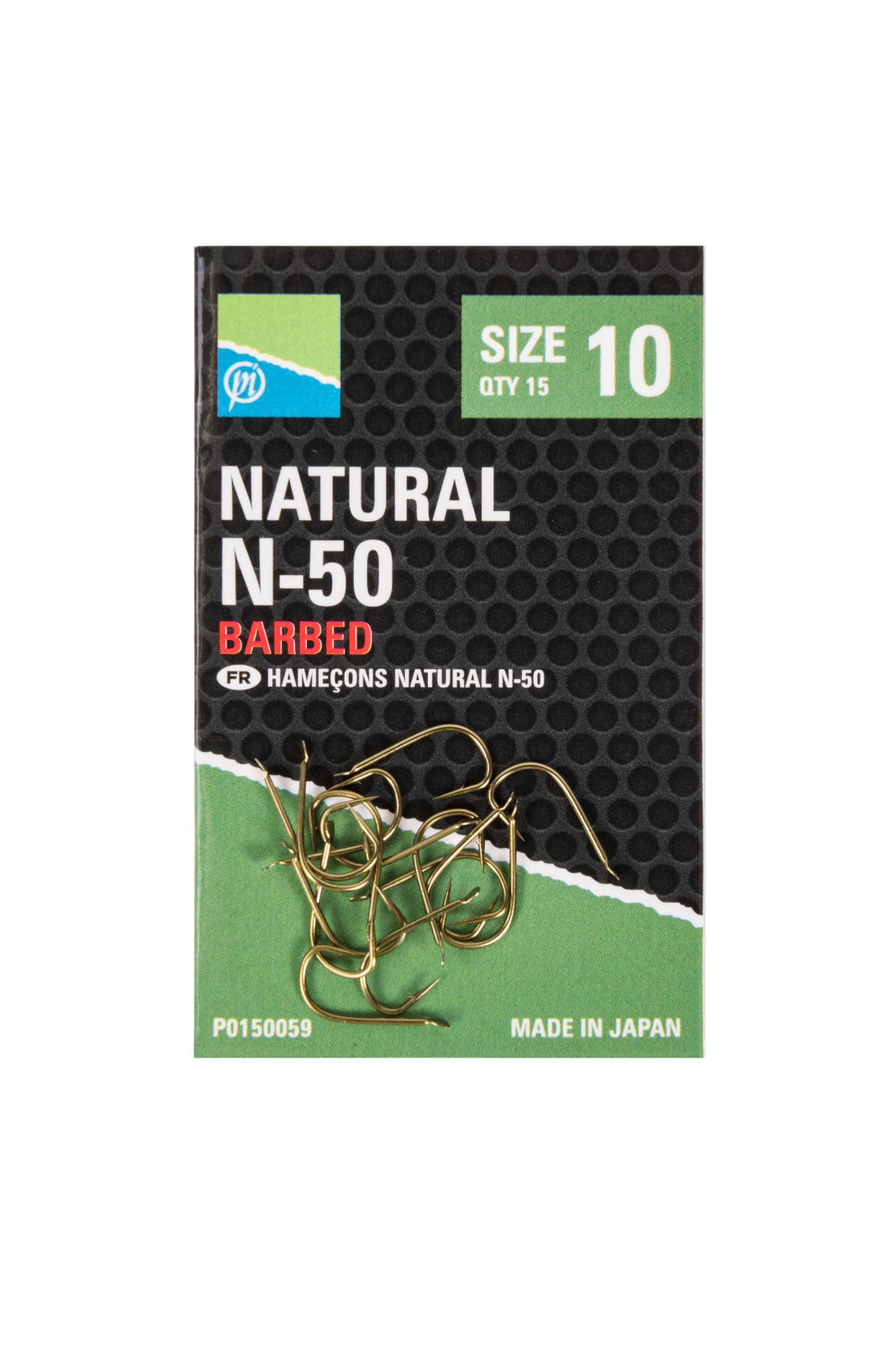 Preston Innovations - Natural N-50 Hooks - All Sizes