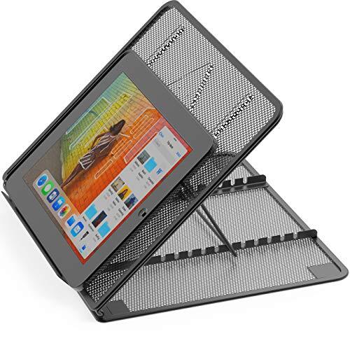 Mesh Ventilated Adjustable Laptop Black Stand,Adjust your laptop, notebook, iPad
