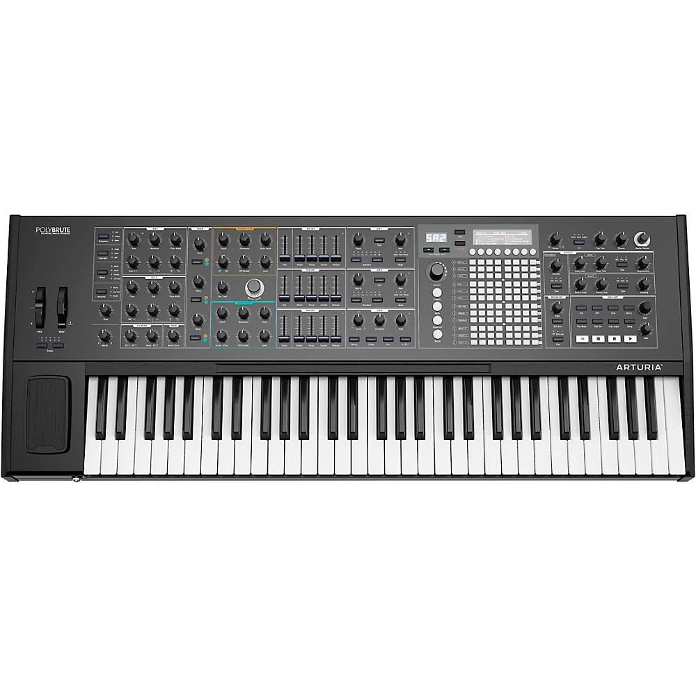 Arturia PolyBrute Noir 6Voice Polyphonic Analog Synthesizer