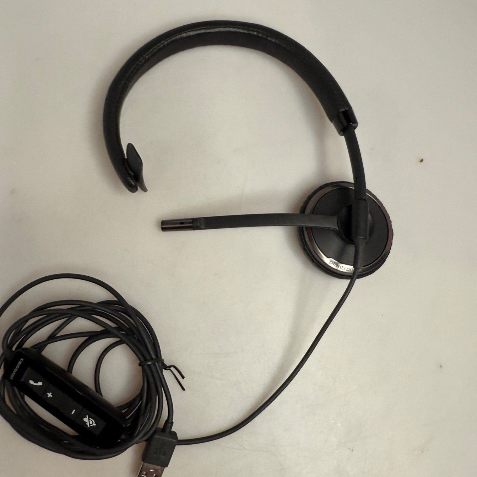 Plantronics Blackwire C510 500 Series USB On‑Ear Headset with Case EUC
