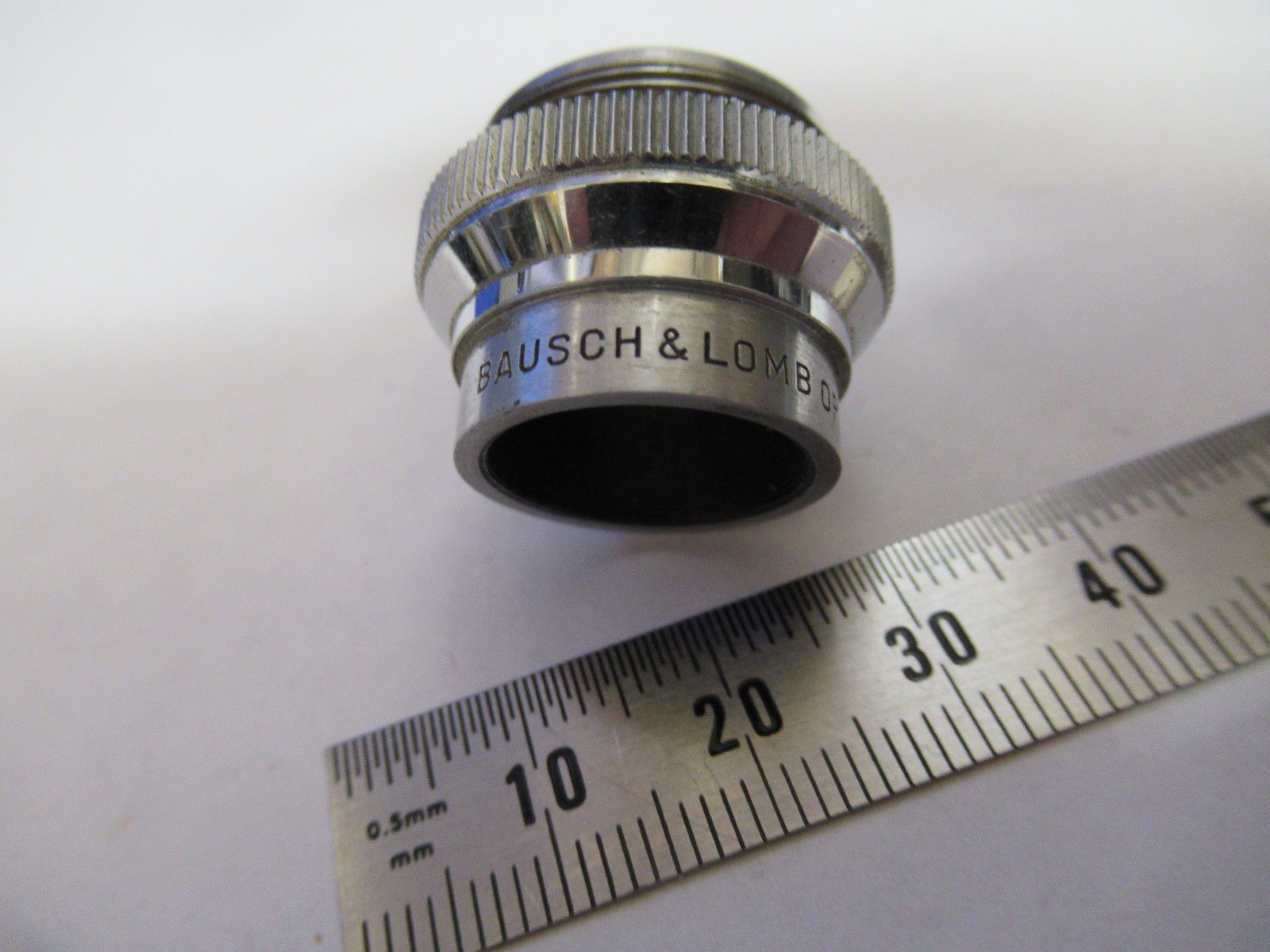 OBJECTIVE 48mm BAUSCH LOMB LENS OPTICS MICROSCOPE PART AS PICTURED U1-A-05