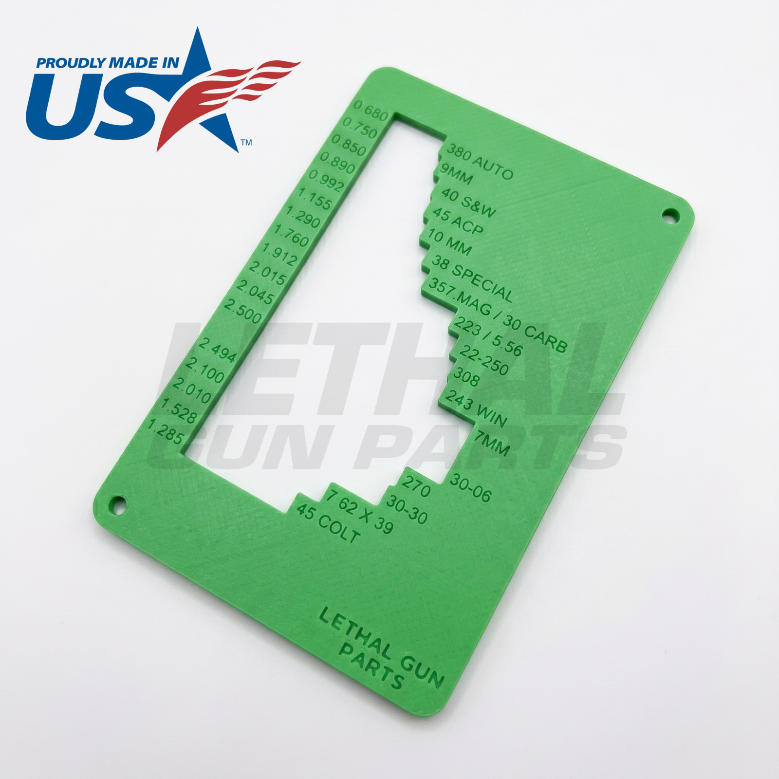 Ammo Cartridge Length Gauge Identifier Reloading Measure Tool For Case Reloading