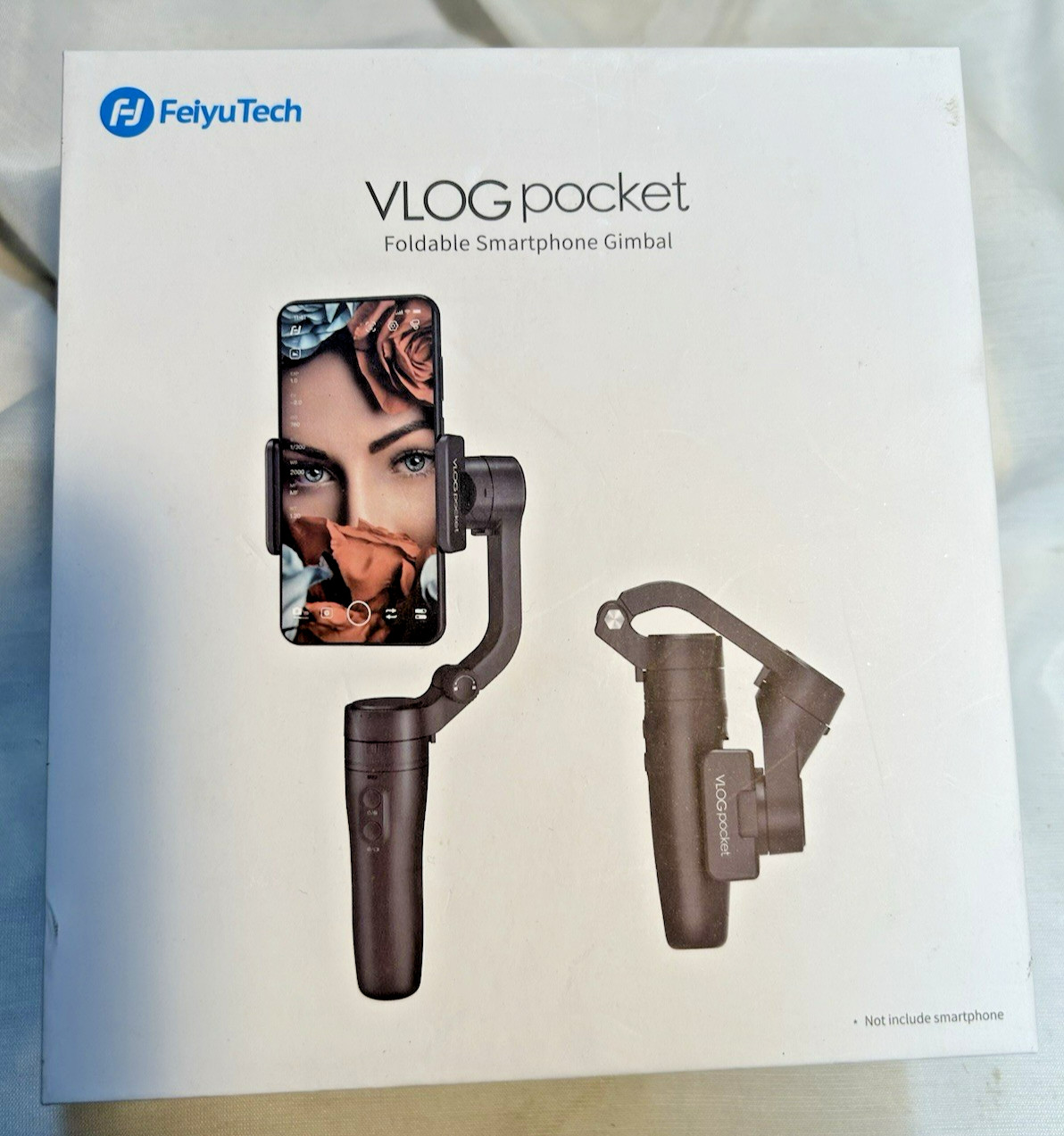 Feiyu Tech Vlog Pocket foldable smartphone Gimbal Black