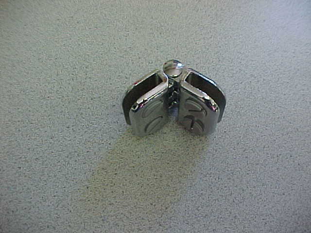 Chrome Metal Hinge for Drum Shields and Drum Panels Durable & Secure Hinge