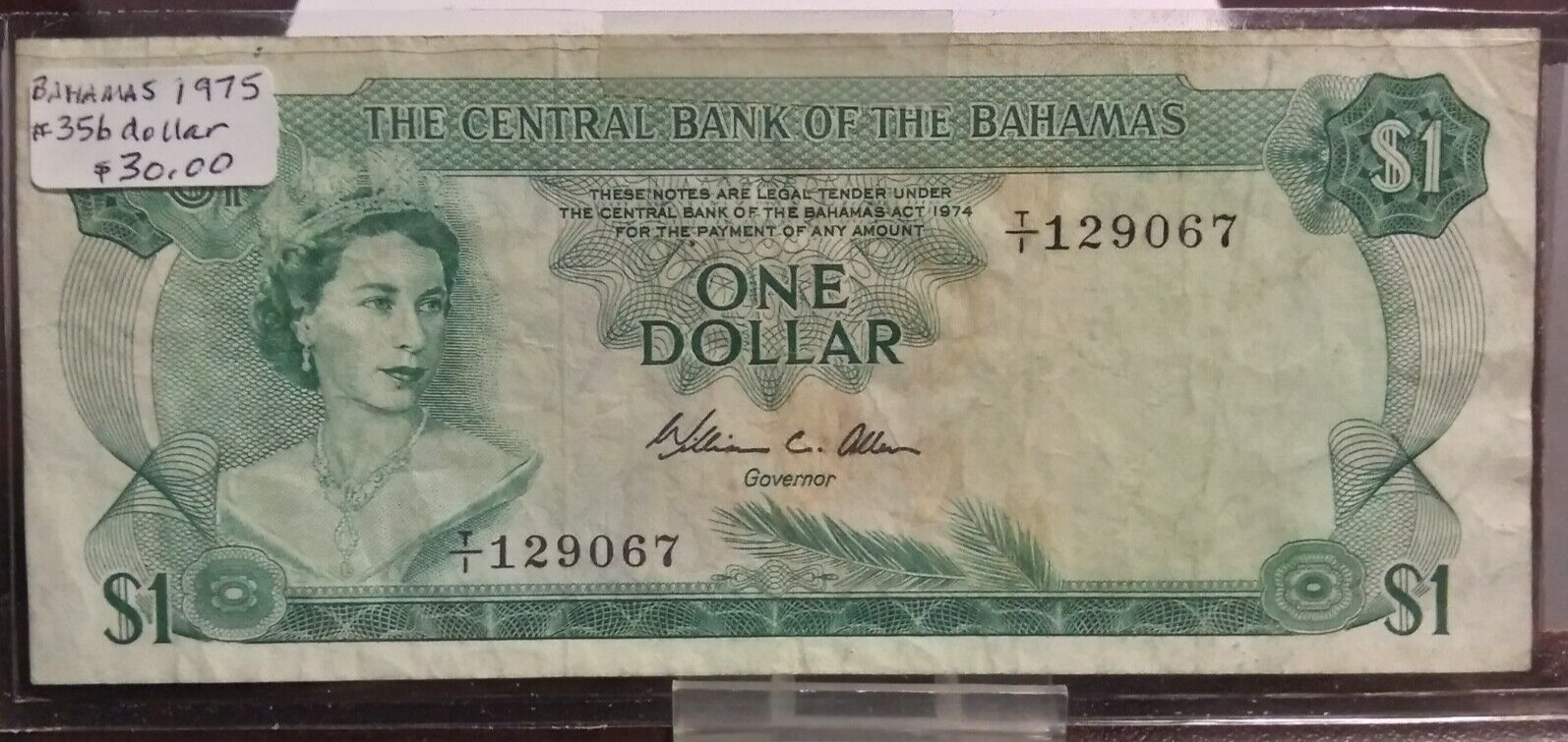 1975 Bahamas 1 Dollar - Foreign Currency