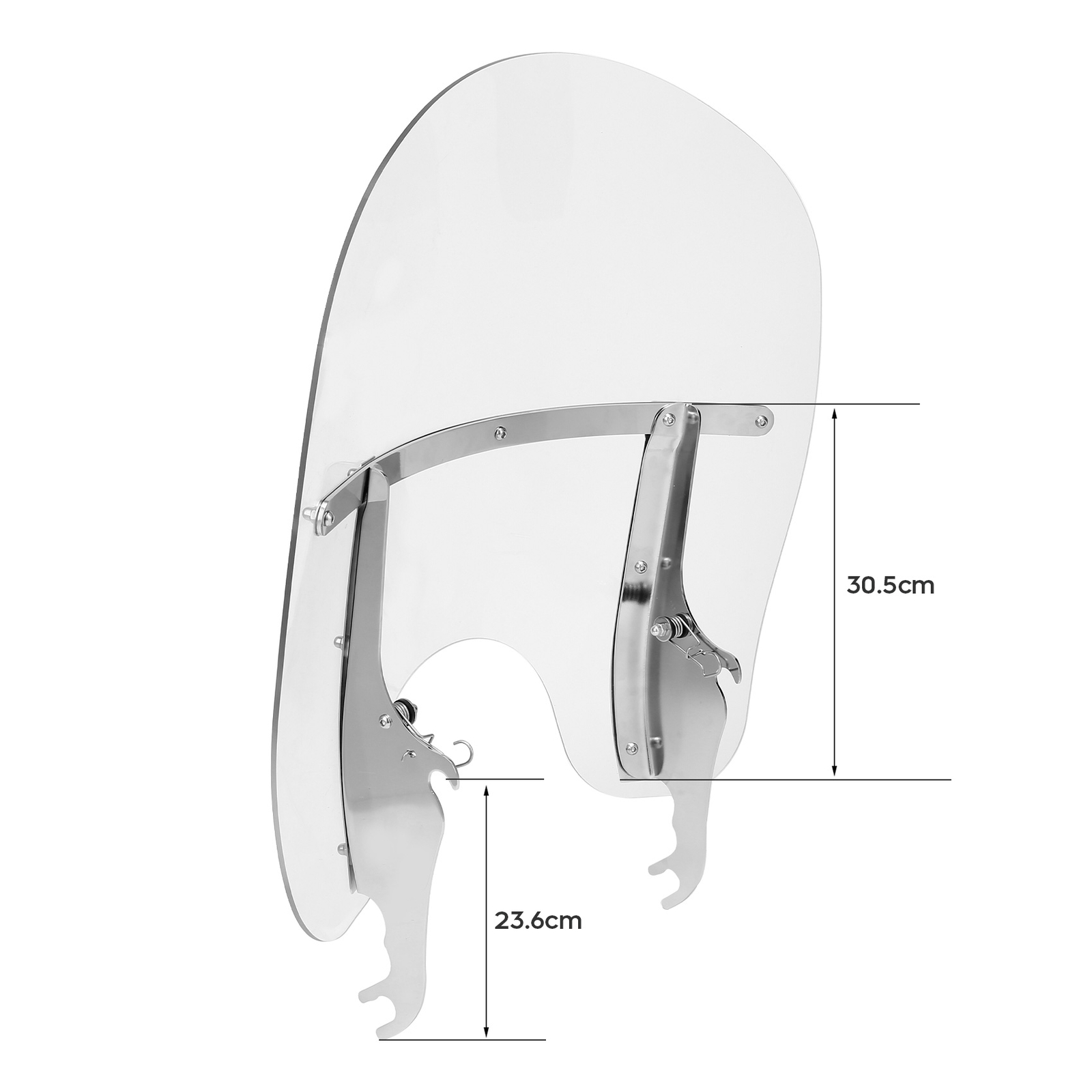 Windscreen Windshield Fit For Harley Softail Fatboy Slim Deluxe FLST 2000-2017