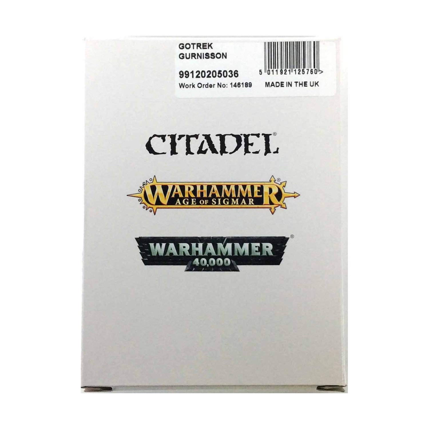 GW Age of Sigmar Fyreslayers Gotrek Gurnisson (2020 Ed) VG+/NM
