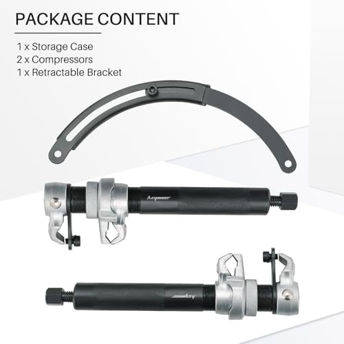 Heavy Duty Coil Spring Compressor Tool - Ultra-Rugged Strut Spring