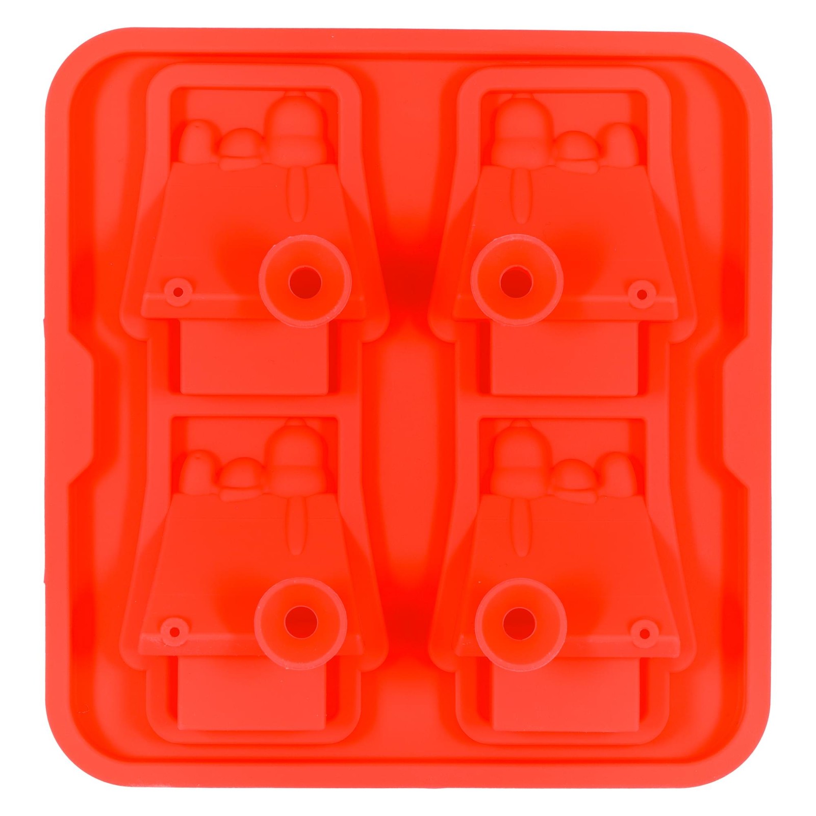 Peanuts Snoopy Doghouse Molded Silicone Ice Cube Tray | Makes 4