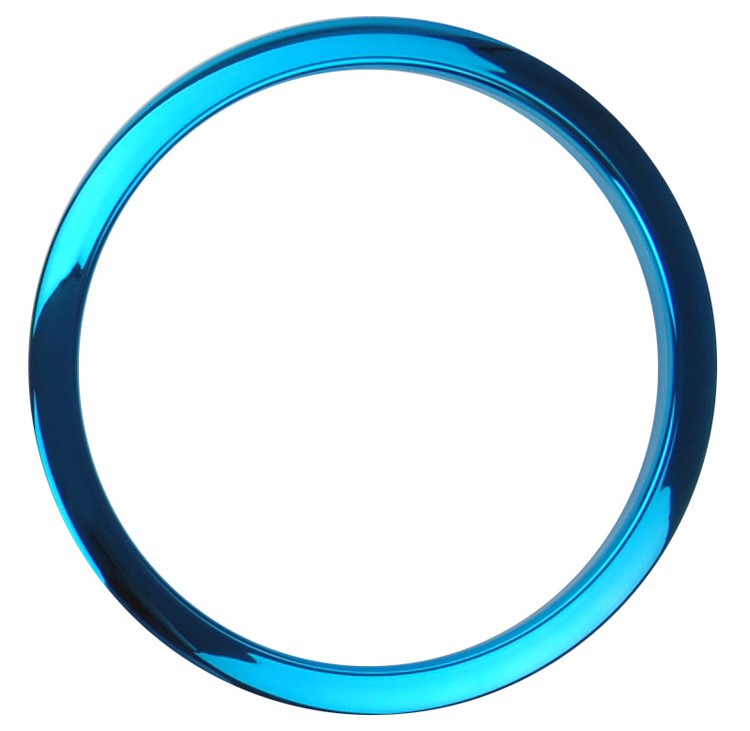 Bass Drum O's 6" Blue Bass Drum O
