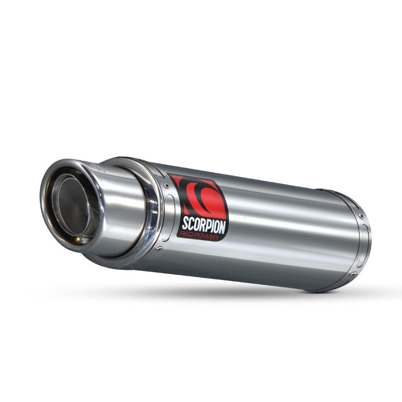 Honda CBR600 RR 07-12 Scorpion Exhaust Stealth Polished SS Slip-on HA102SEO