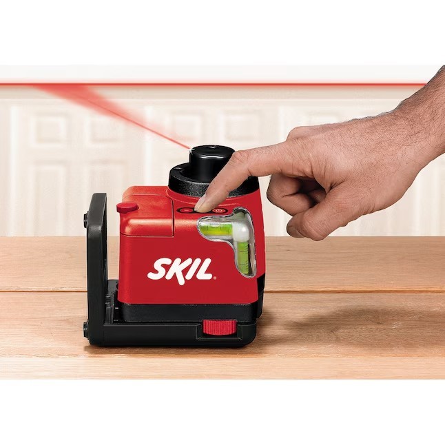SKIL 100-ft Indoor Laser Chalkline Beam Rotary Laser Level w/Accessories 8602-RL
