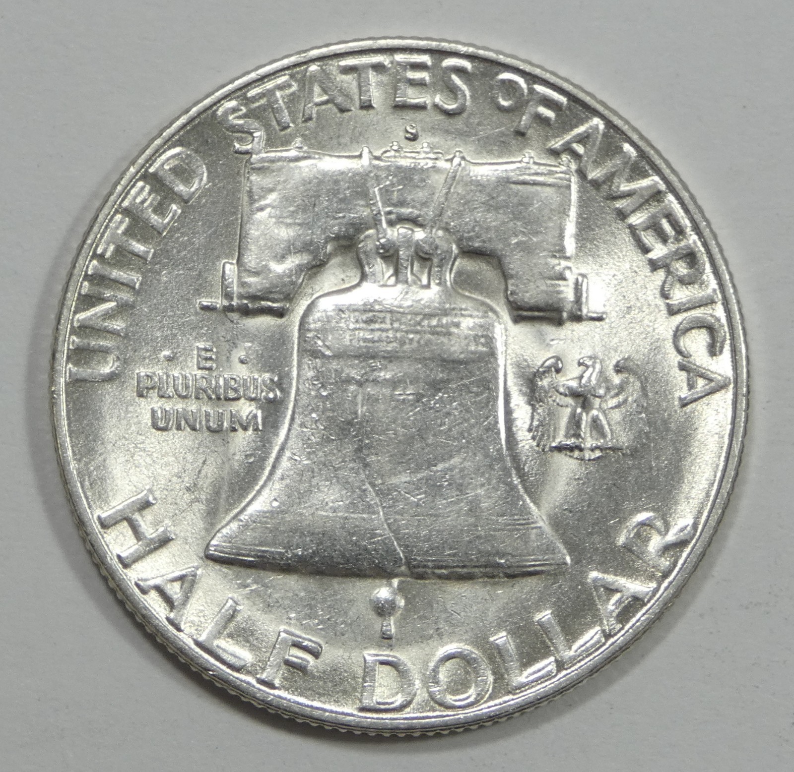1951-S Franklin Half Dollar Nice ALMOST UNCIRCULATED Silver 50c