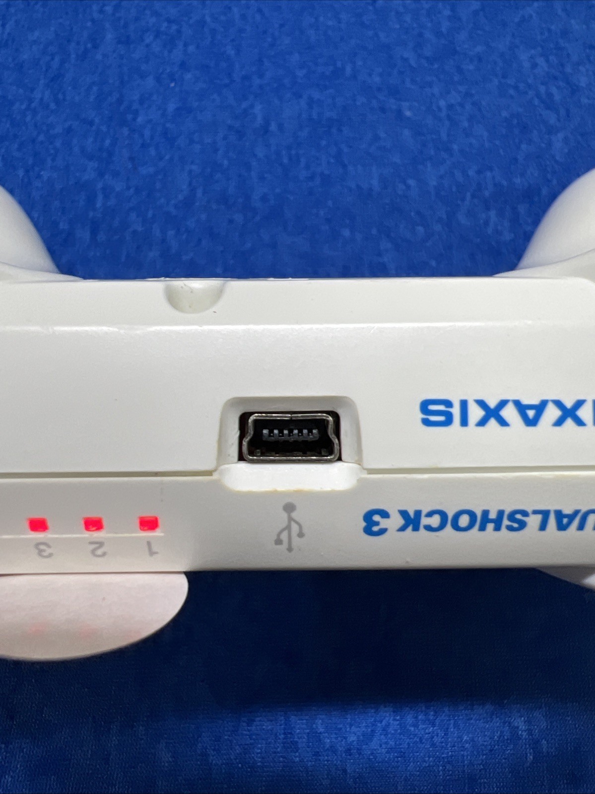 Sony PS3 DualShock 3 Wireless Controller – White OEM Original Tested