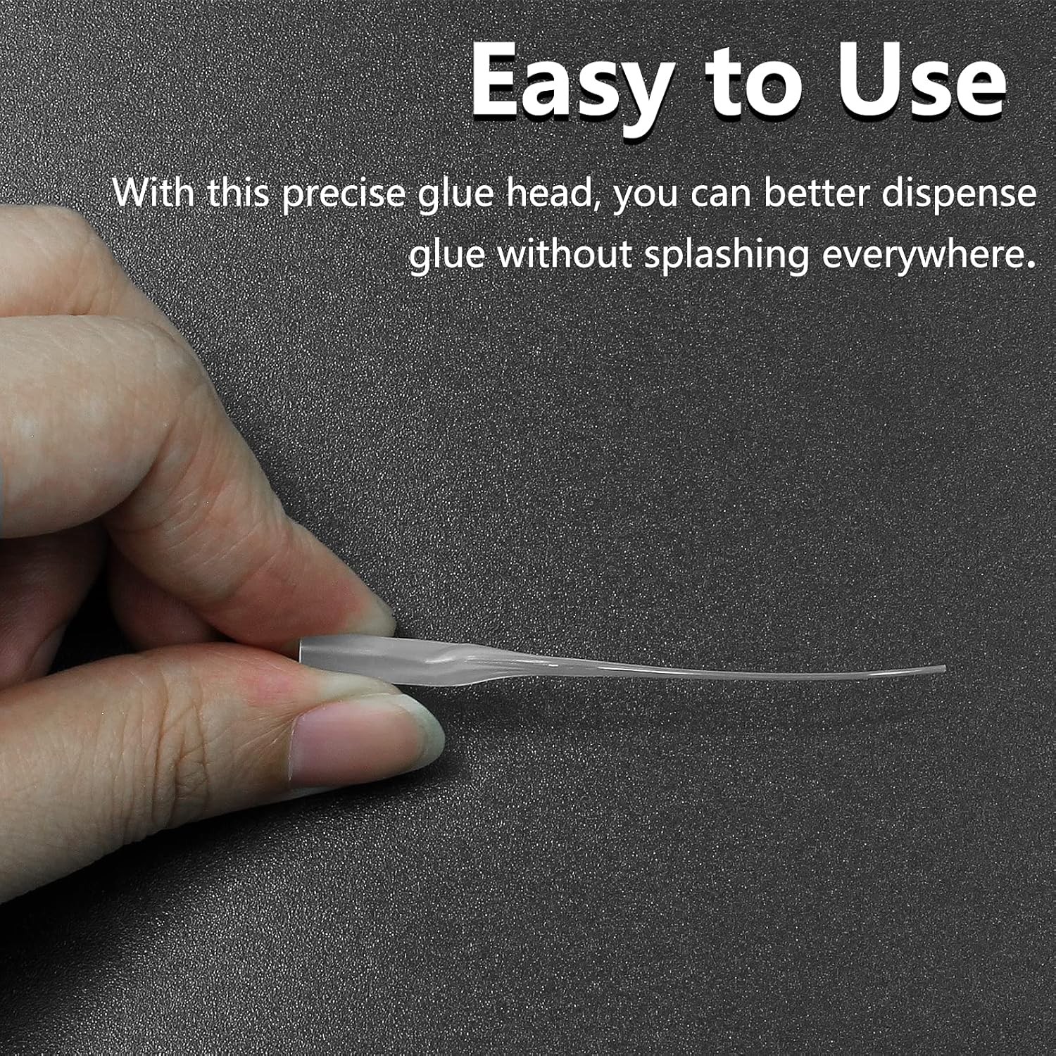 200Pcs Micro CA Glue Tips, Precision CA Applicator Tips Extender for DIY,