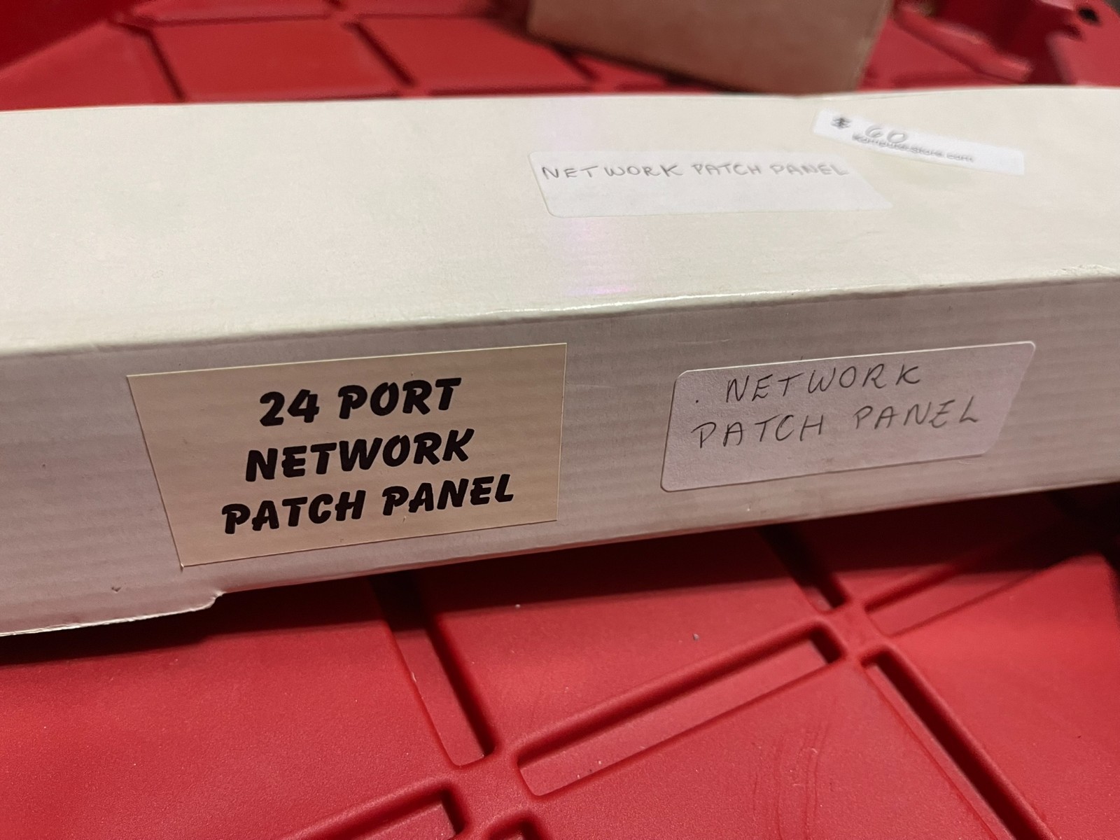 24 Port Network Patch Panel - New in Box. Rack Mountable - P99