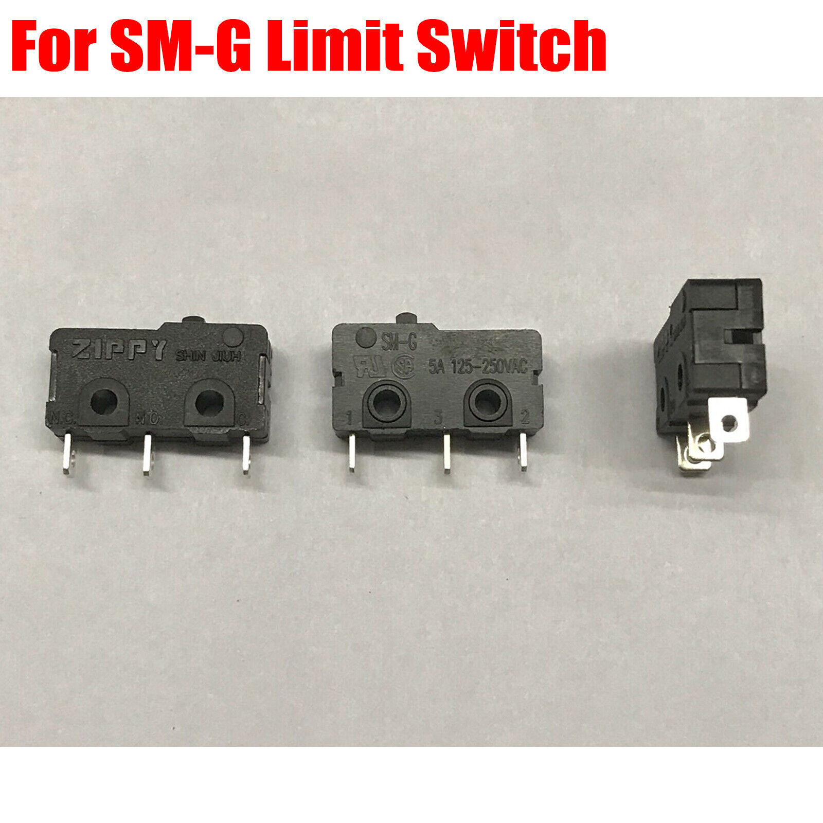 10/20pcs/Set 5A 125-250VAC Mini Micro Switch Repair Parts for SM-G Limit Switch