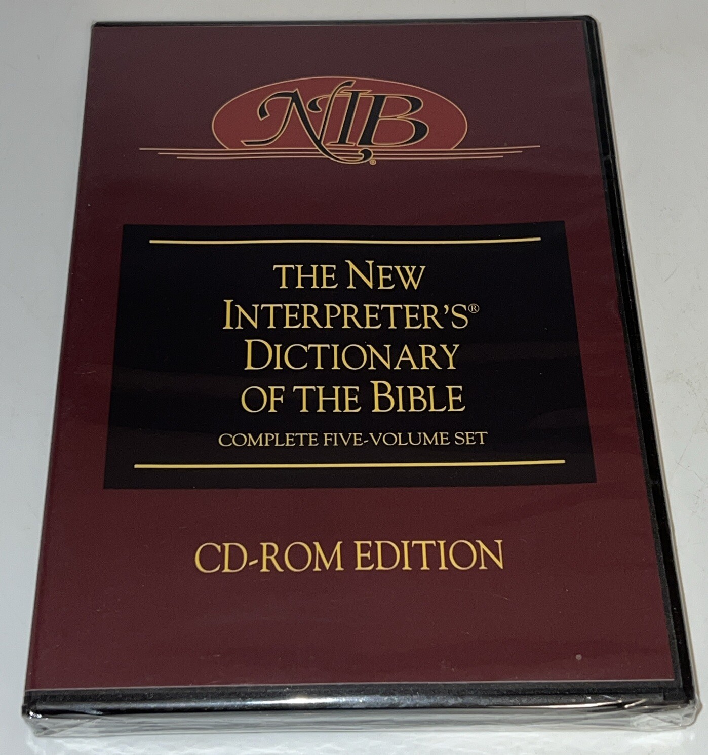 New Interpreter’s Dictionary Of The Bible  Complete 5 Vol Set CD-ROM/PC - New