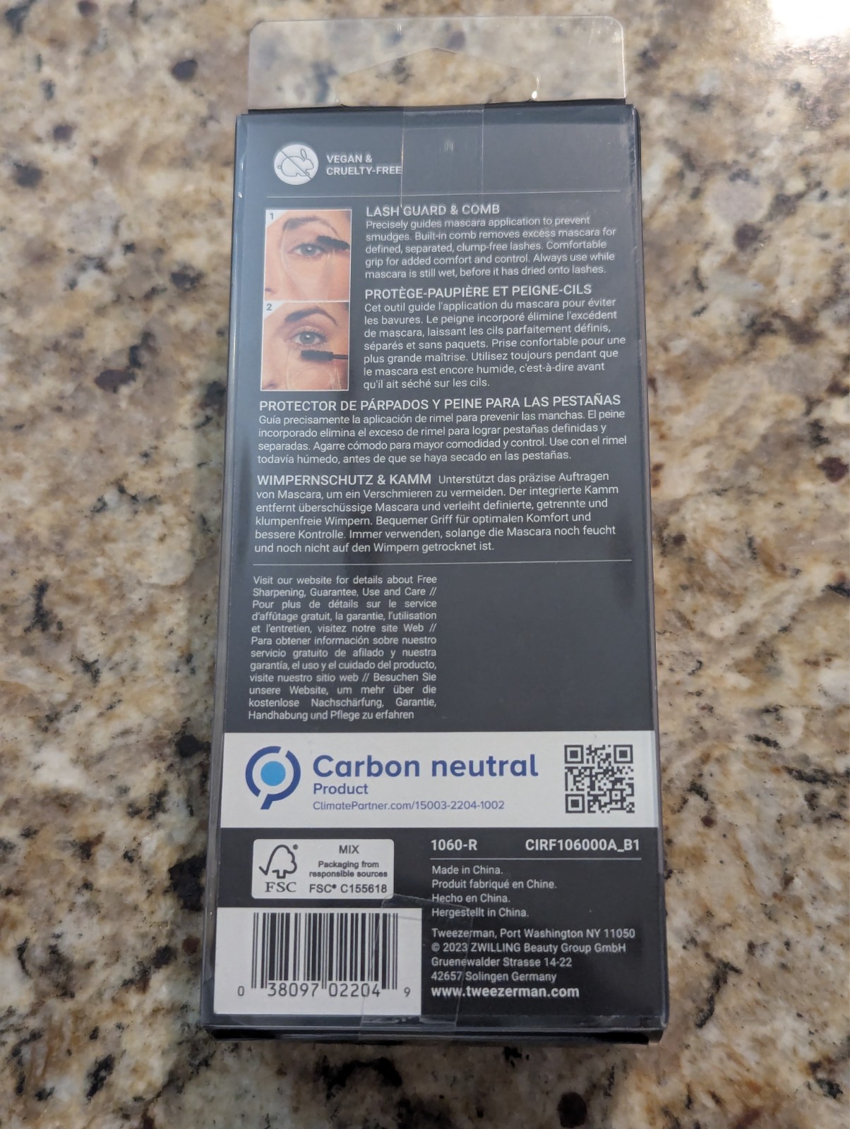 Tweezerman Lash Guard & Comb