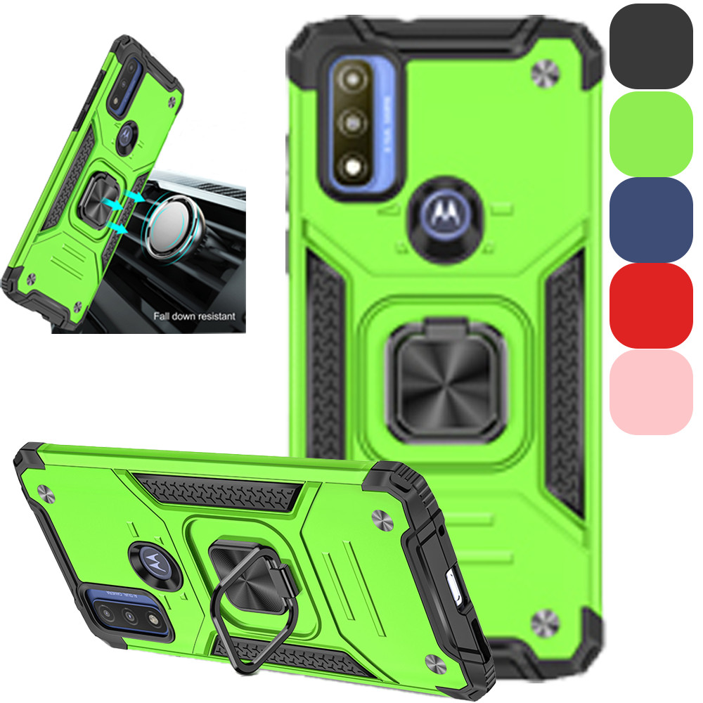 Shockproof Case For Motorola Moto G Play (2023)/G Pure/G Power (2022) Ring Cover