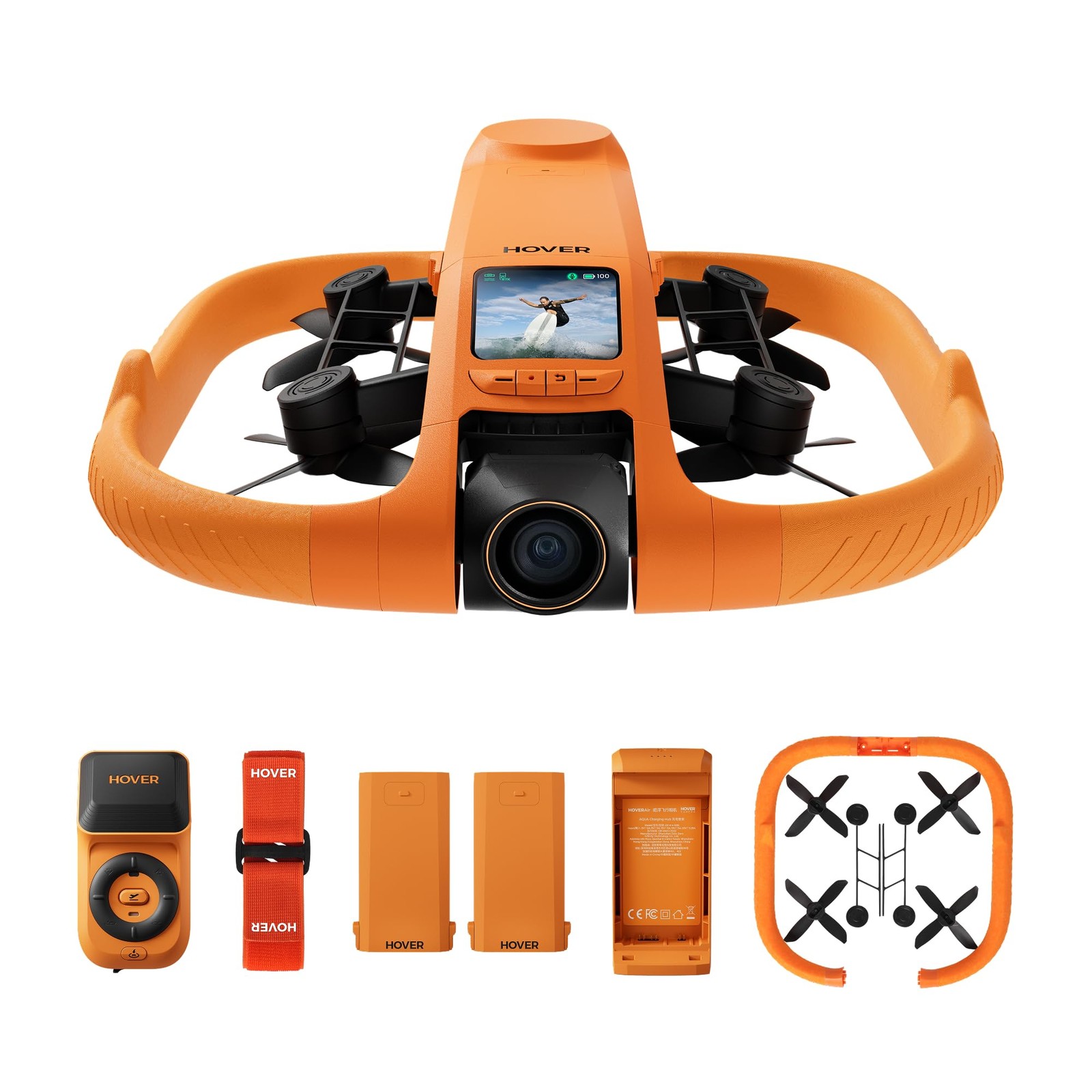 HOVERAir AQUA Drone with Camera, Waterproof Drone, Water Takeoff and Landing