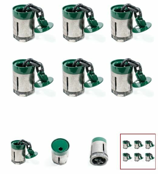 PACK OF 6 Floor Anchor Pots Auto Frame Machines and Pulling Posts Anchoring pots