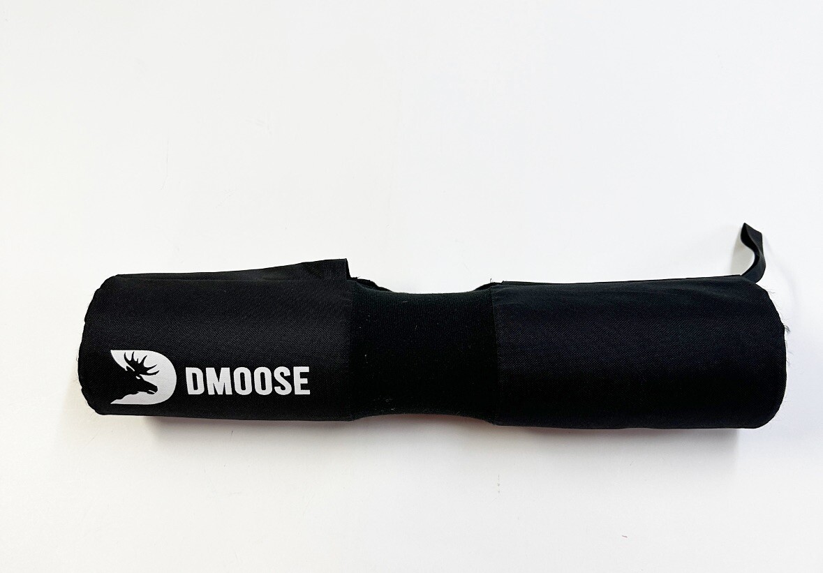 DMoose Barbell Pad Black with Fabric Cover Relief Pressure from Neck