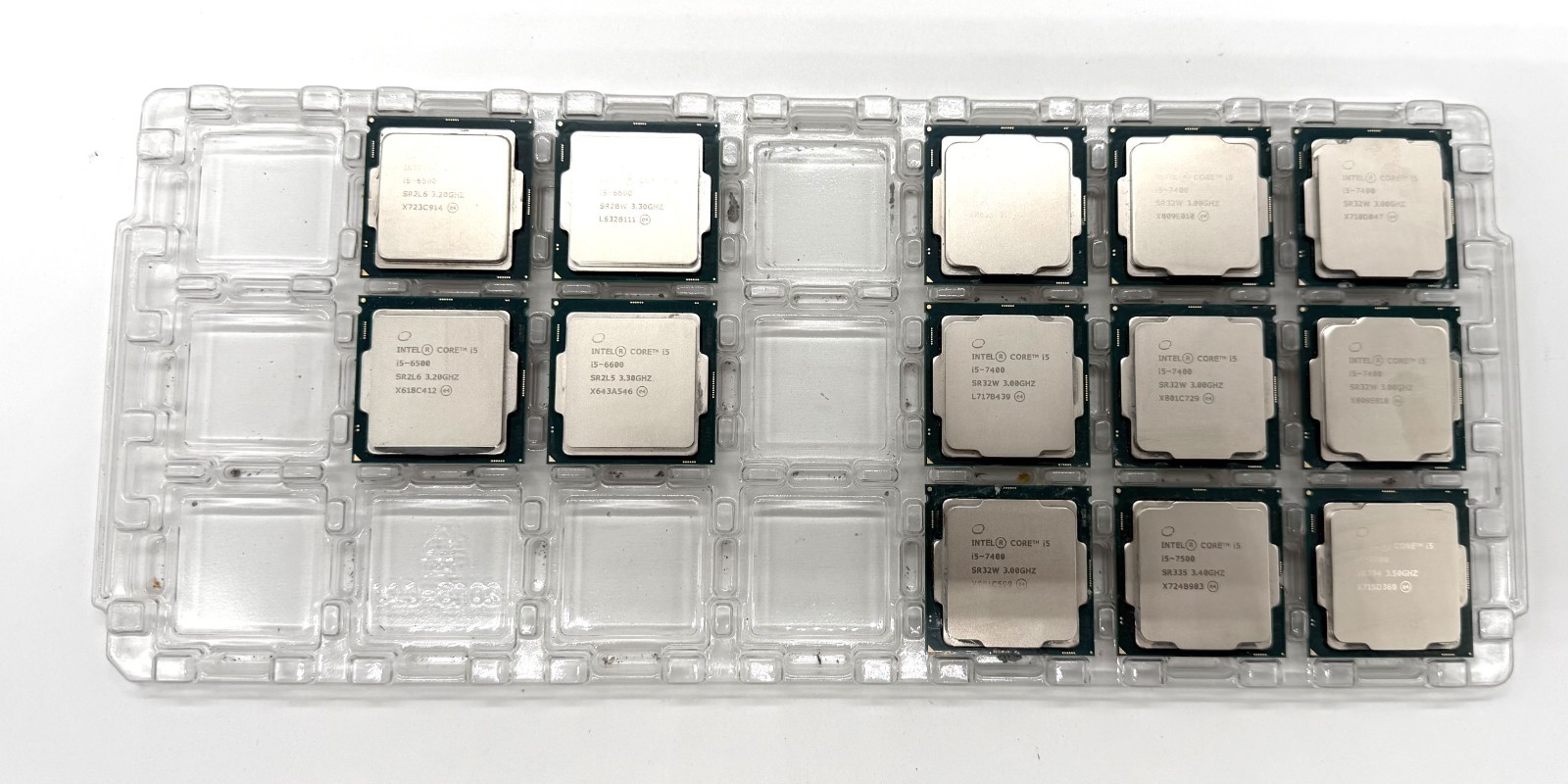 Intel Core i5-6500-6600-7400-7500-7600 LGA 1151 CPU TESTED LOT OF 13