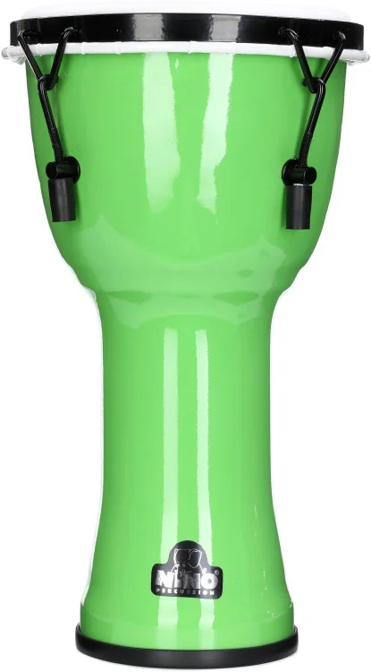 Nino Synthetic Djembe - 8 inches, Green