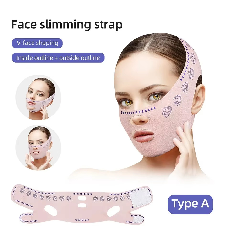 Face Slimming Bandage Women Face Lifting V Line Shaper Chin Cheek Lift up Belt a